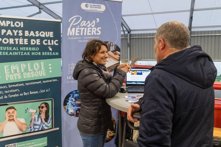 La première édition de la Nuit de l'Orientation organisée par la CCI Bayonne Pays Basque. Crédit photo : Richard Lajusticia.